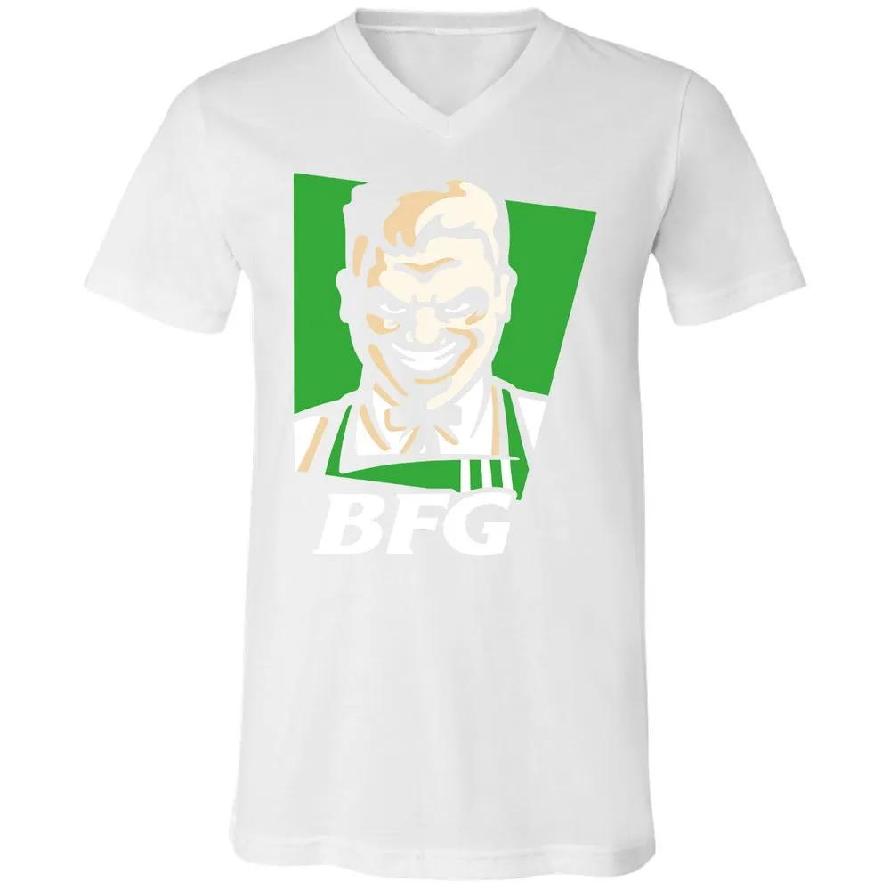 Unisex V-Neck T-Shirt - J2GAY3K6 - White - 5