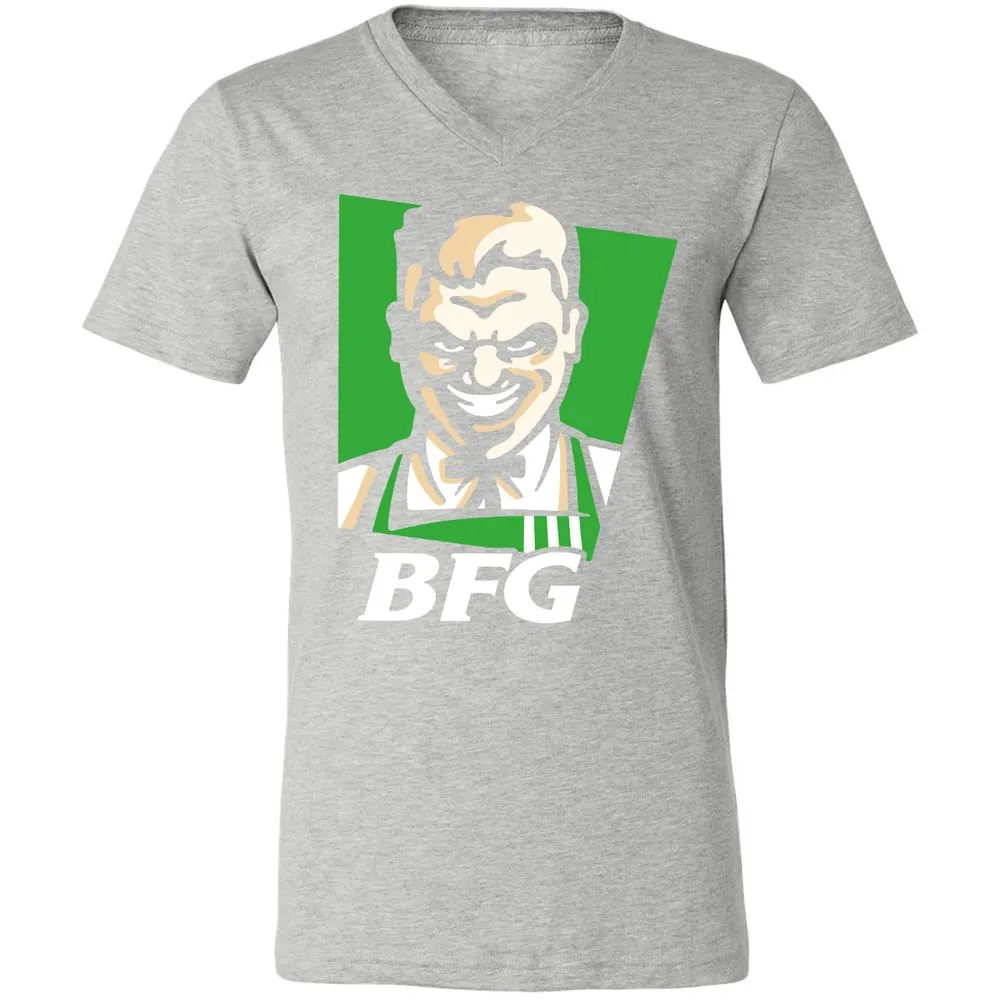 Unisex V-Neck T-Shirt - J2GAY3K6 - Athletic Heather - 7