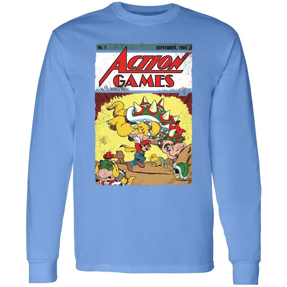 Long Sleeve T-Shirt - 5478ER9S - Carolina Blue - 12