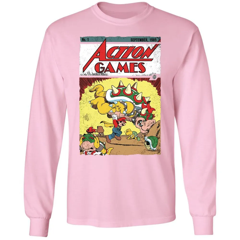 Long Sleeve T-Shirt - 5478ER9S - Light Pink - 3