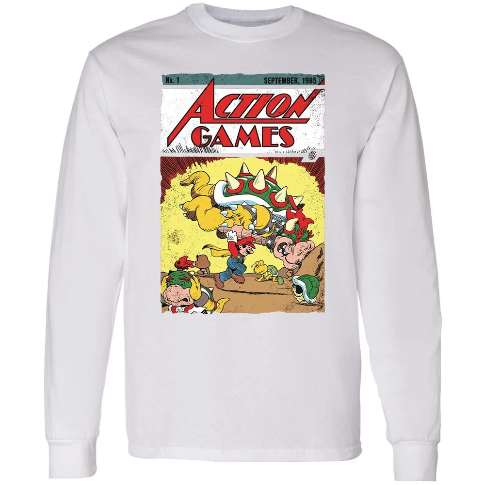 Long Sleeve T-Shirt - 5478ER9S - White - 5