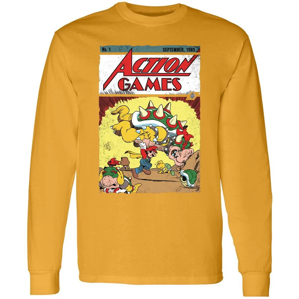 Long Sleeve T-Shirt - 5478ER9S - Gold - 9