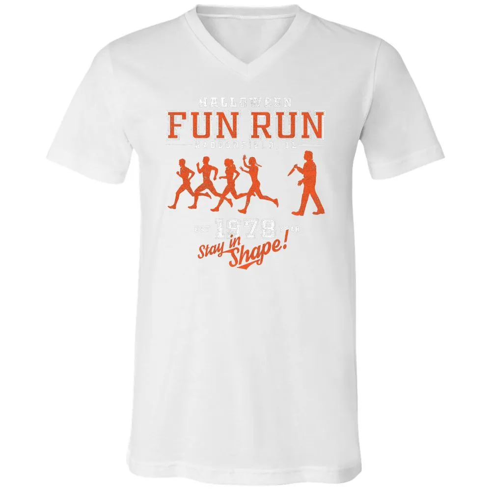 Unisex V-Neck T-Shirt - MDKT6FNK - White - 5