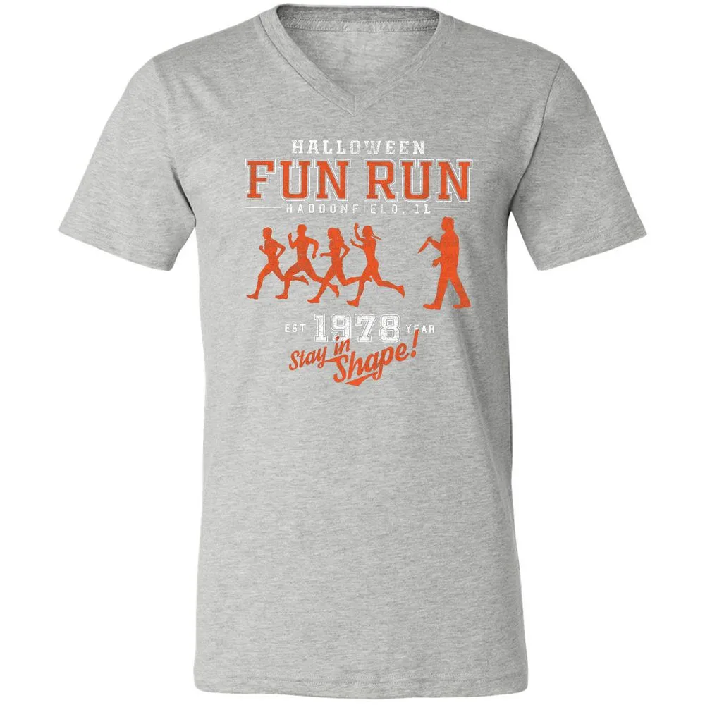 Unisex V-Neck T-Shirt - MDKT6FNK - Athletic Heather - 7
