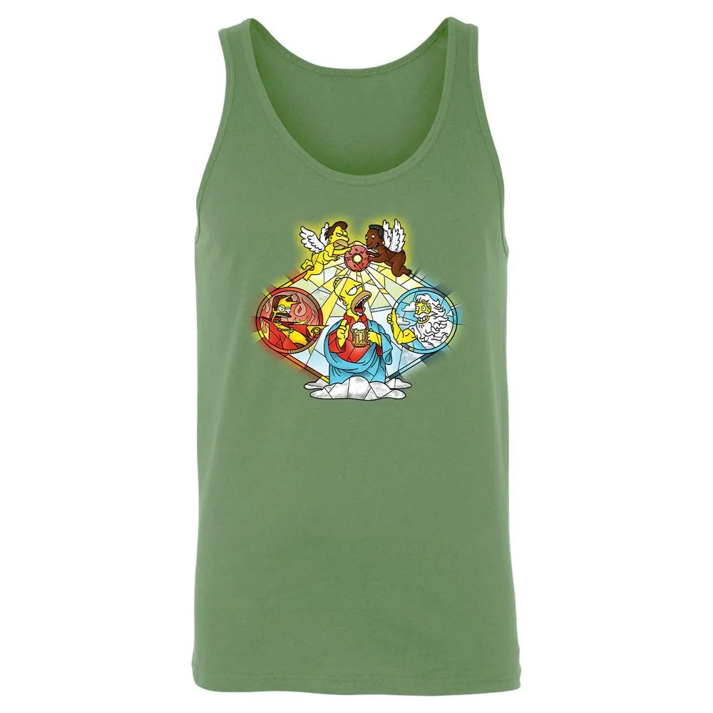 Unisex Jersey Tank - P4MHSDHH - Leaf - 10