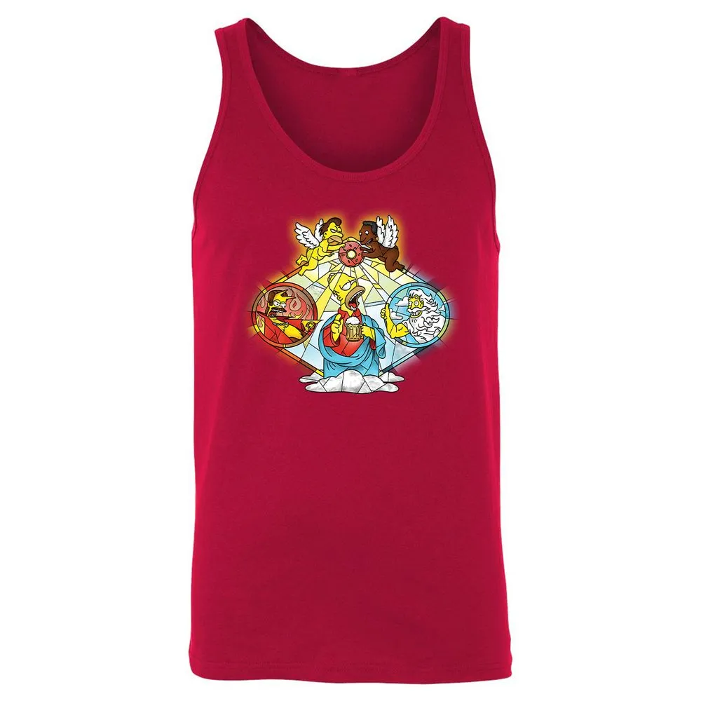 Unisex Jersey Tank - P4MHSDHH - Red - 11