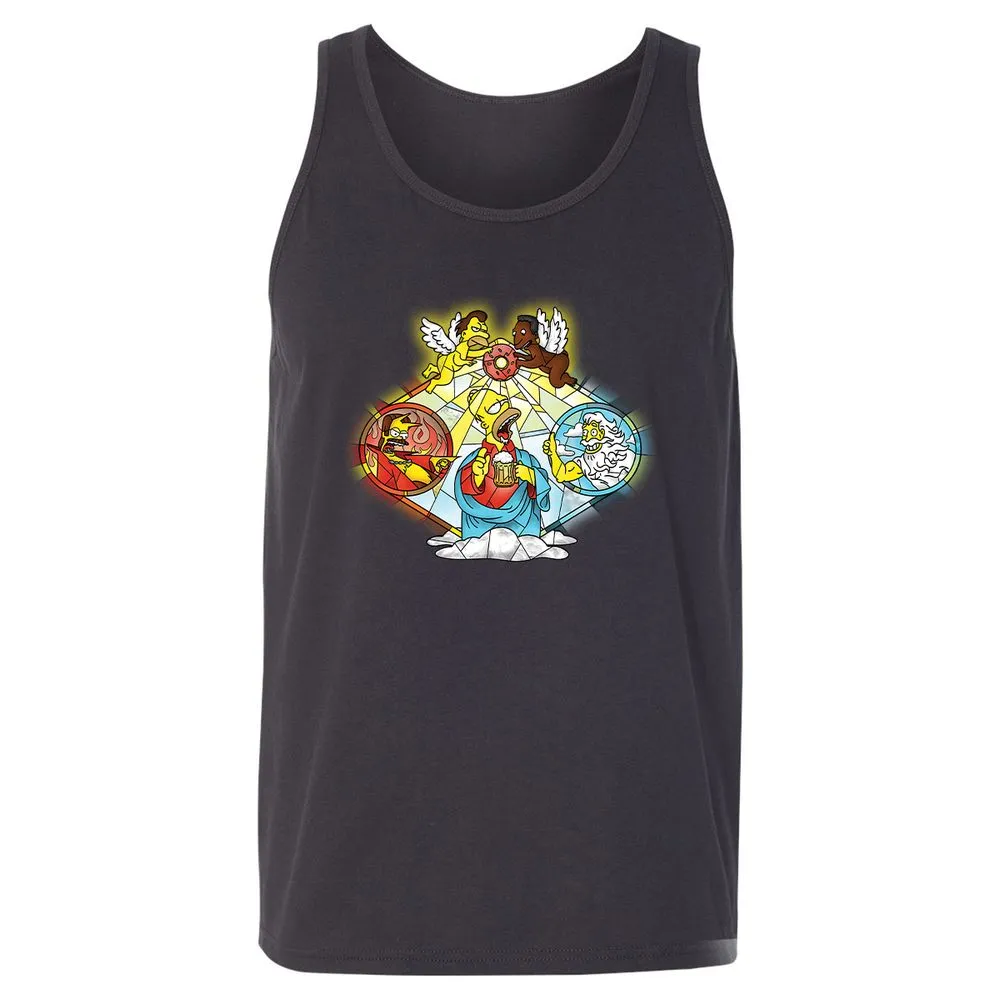 Unisex Jersey Tank - P4MHSDHH - Dark Grey - 7