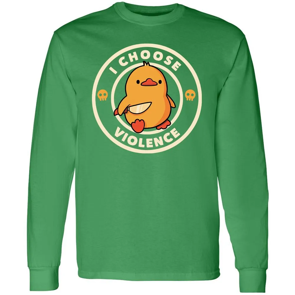 Long Sleeve T-Shirt - HA67HL39 - Irish Green - 10