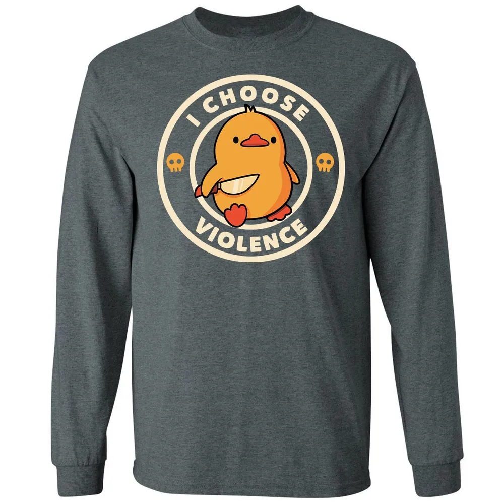 Long Sleeve T-Shirt - HA67HL39 - Dark Heather - 15