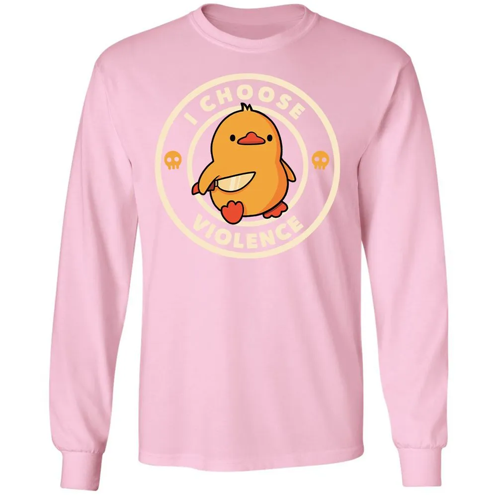Long Sleeve T-Shirt - HA67HL39 - Light Pink - 3