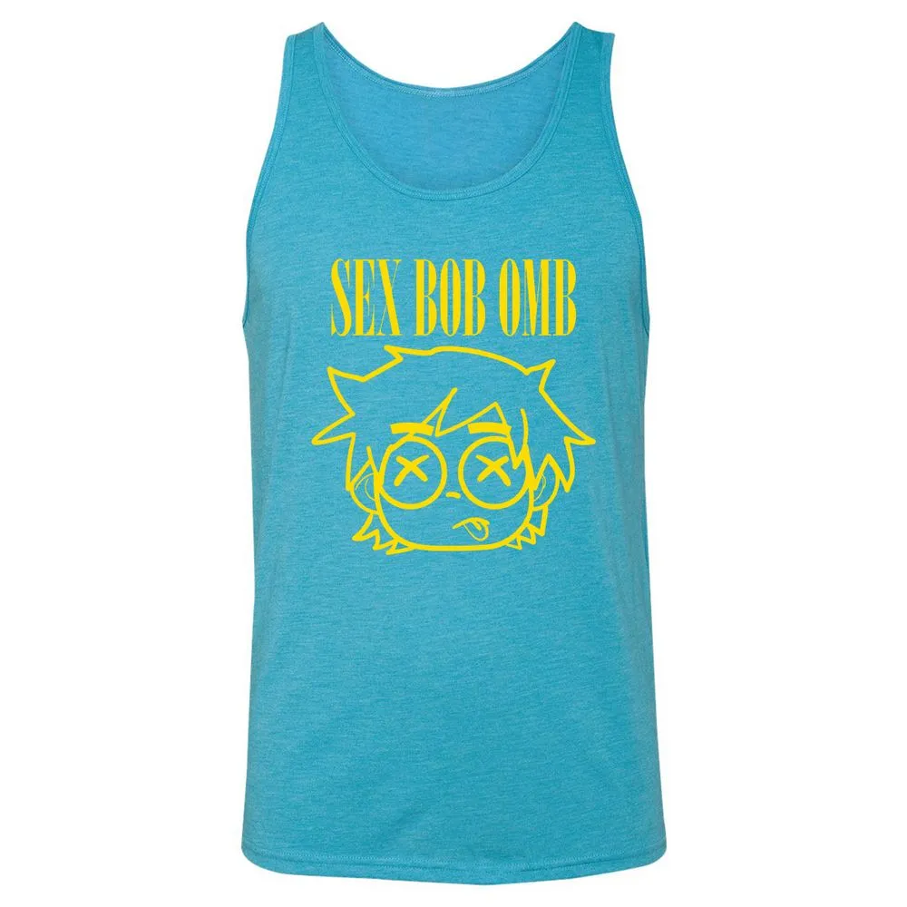 Unisex Jersey Tank - VTJCNV39 - Aqua Triblend - 3
