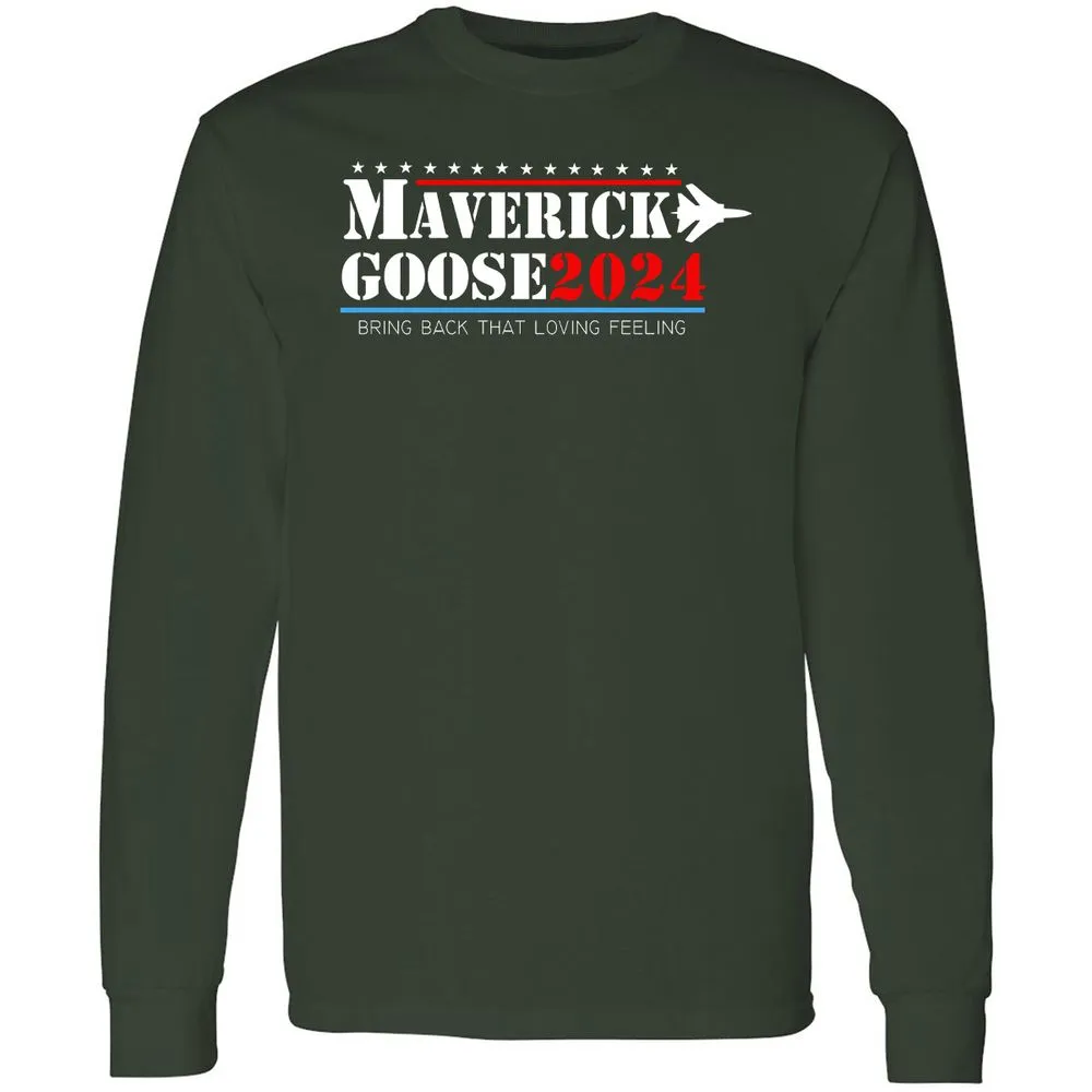 Long Sleeve T-Shirt - 7XLJUFU8 - Forest Green - 4