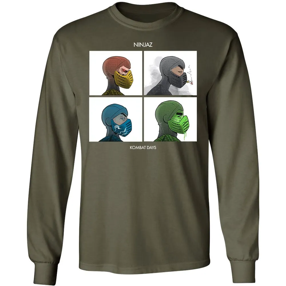 Long Sleeve T-Shirt - 62ZDAE5R - Military Green - 16