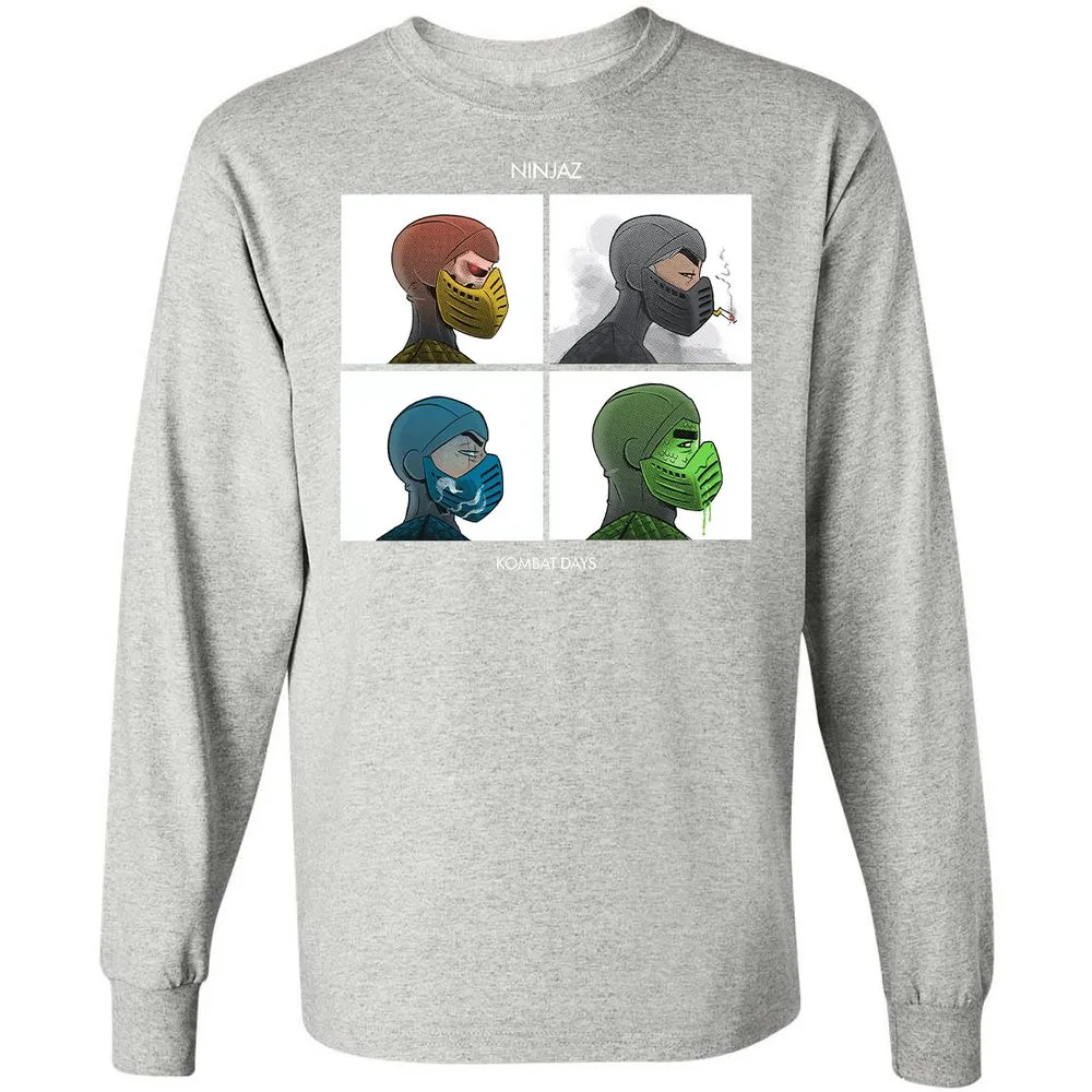 Long Sleeve T-Shirt - 62ZDAE5R - Ash - 7