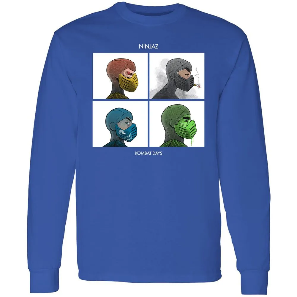 Long Sleeve T-Shirt - 62ZDAE5R - Royal - 8