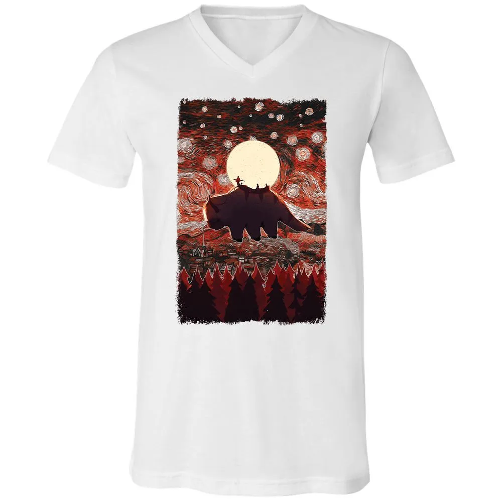 Unisex V-Neck T-Shirt - TG73CHSD - White - 5