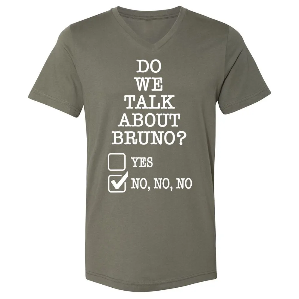 Unisex V-Neck T-Shirt - Black - Military Green - 10