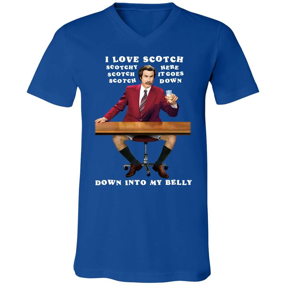 Unisex V-Neck T-Shirt - NYP7YN2Y - True Royal - 4