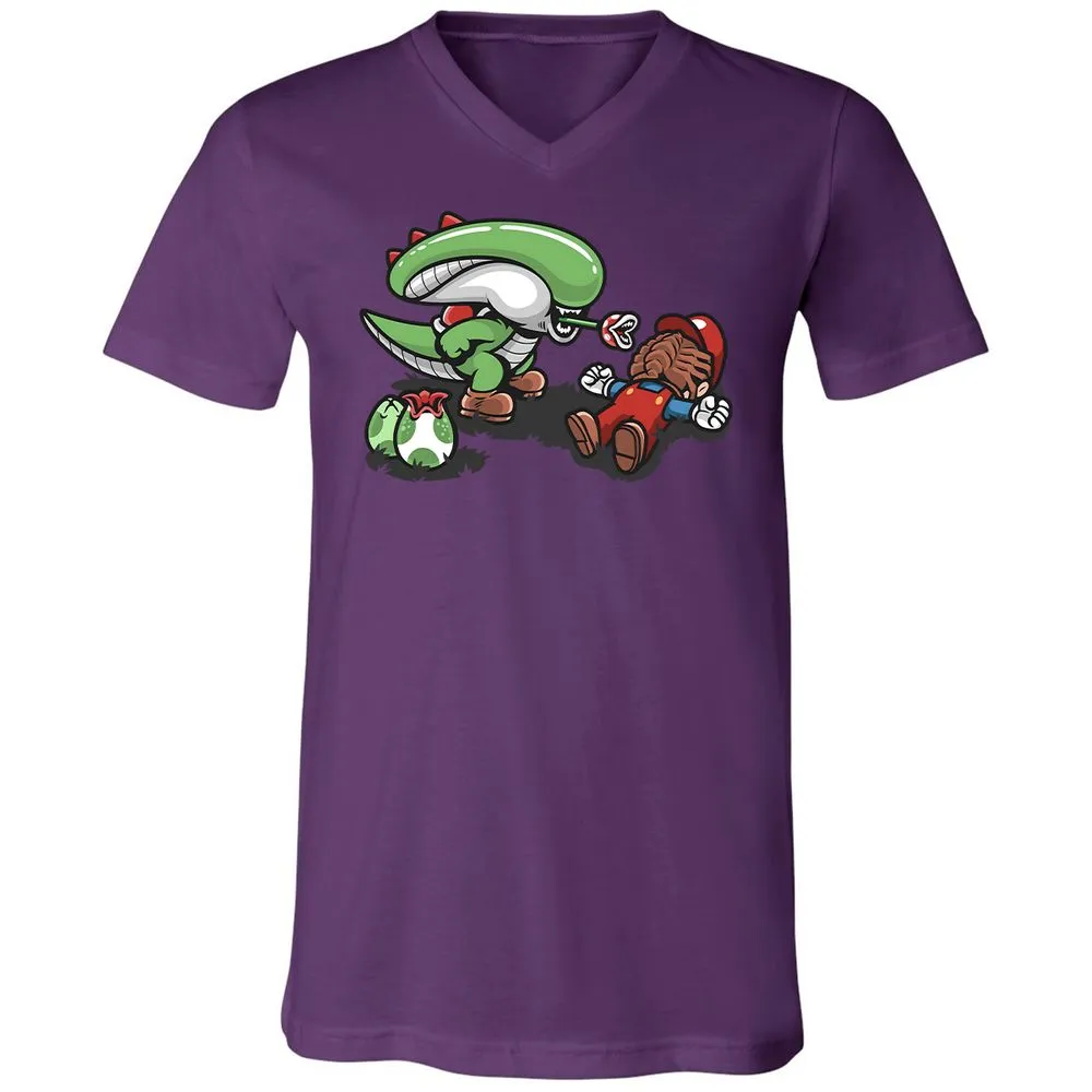 Unisex V-Neck T-Shirt - 2D11UM7Z - Team Purple - 9