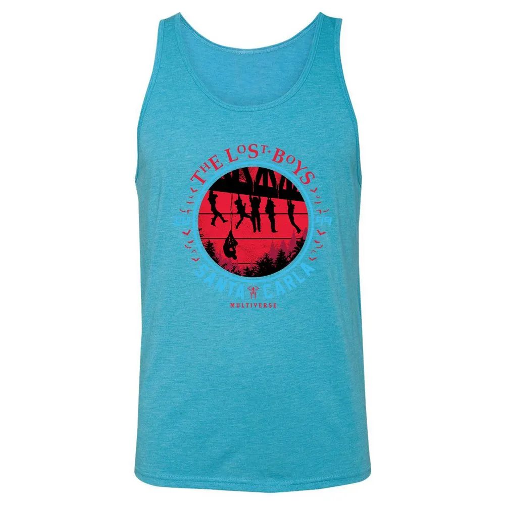 Unisex Jersey Tank - N7VFZTK1 - Aqua Triblend - 3