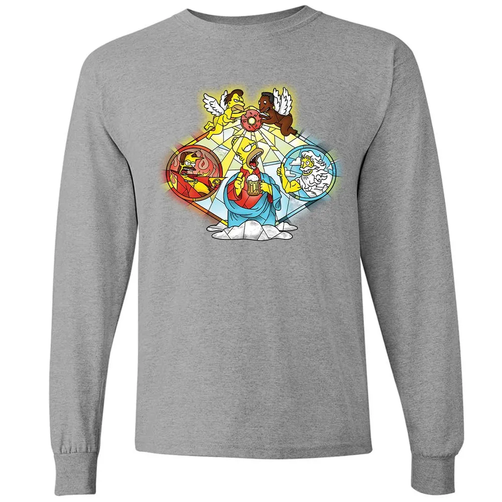 Long Sleeve T-Shirt - AW8JQ3Z7 - Graphite Heather - 6