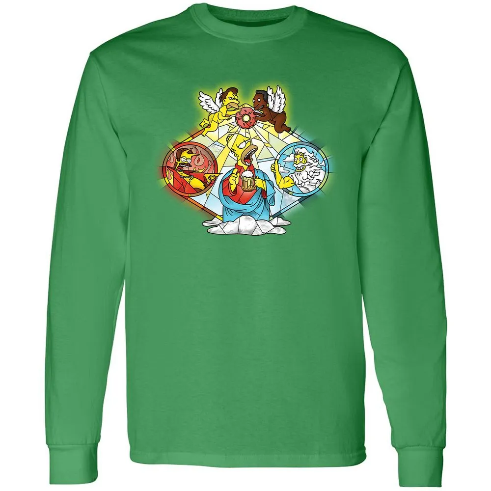 Long Sleeve T-Shirt - AW8JQ3Z7 - Irish Green - 10