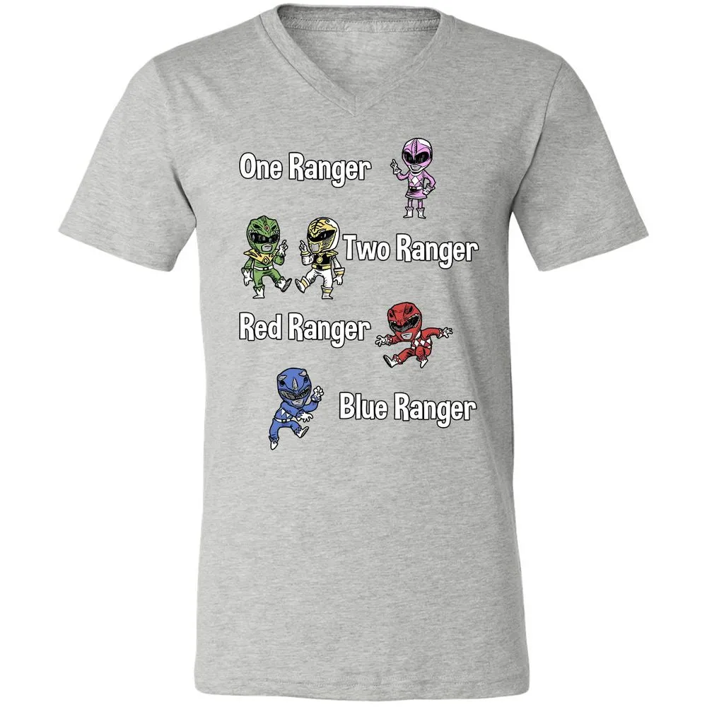 Unisex V-Neck T-Shirt - 72DADQ3Y - Athletic Heather - 7