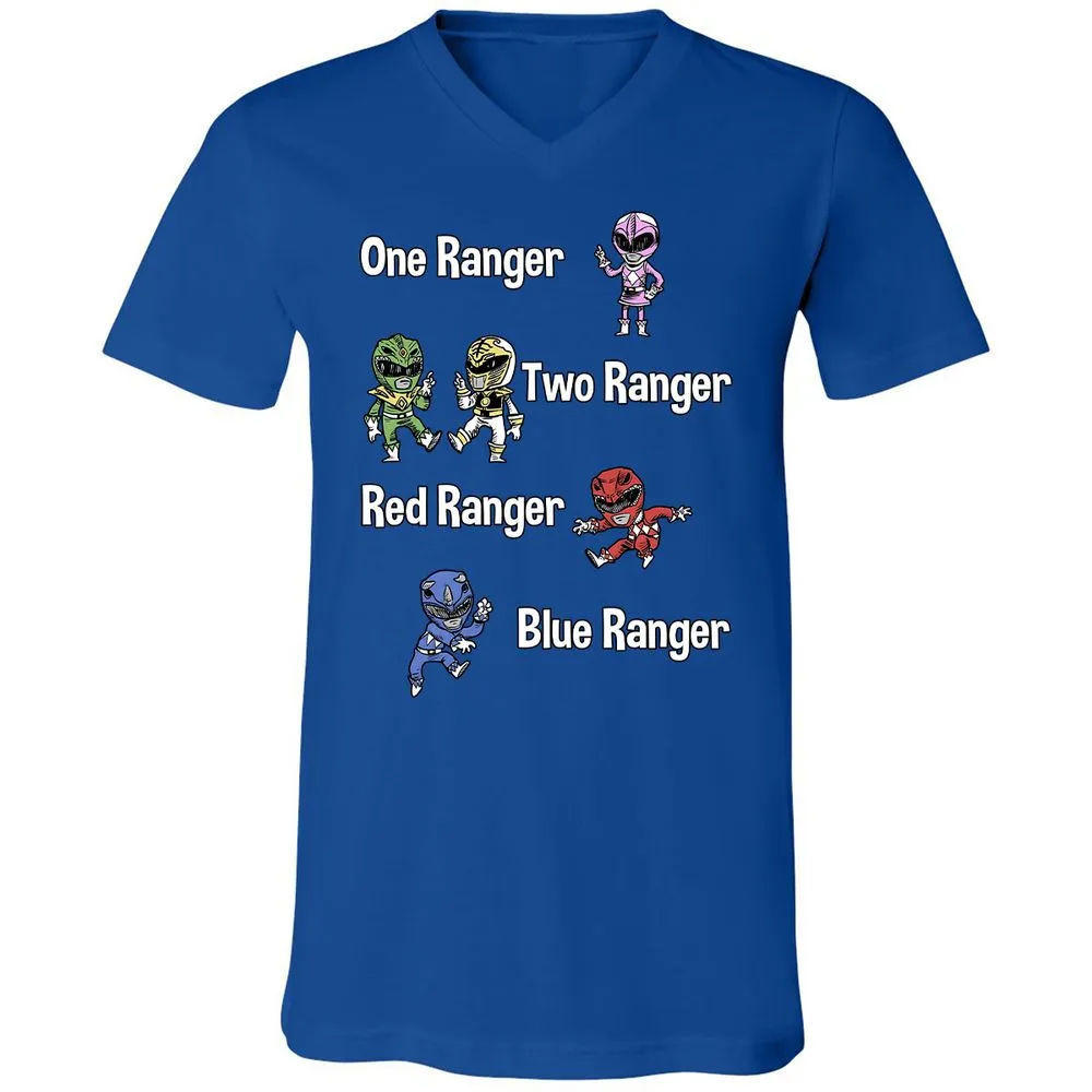 Unisex V-Neck T-Shirt - 72DADQ3Y - True Royal - 4