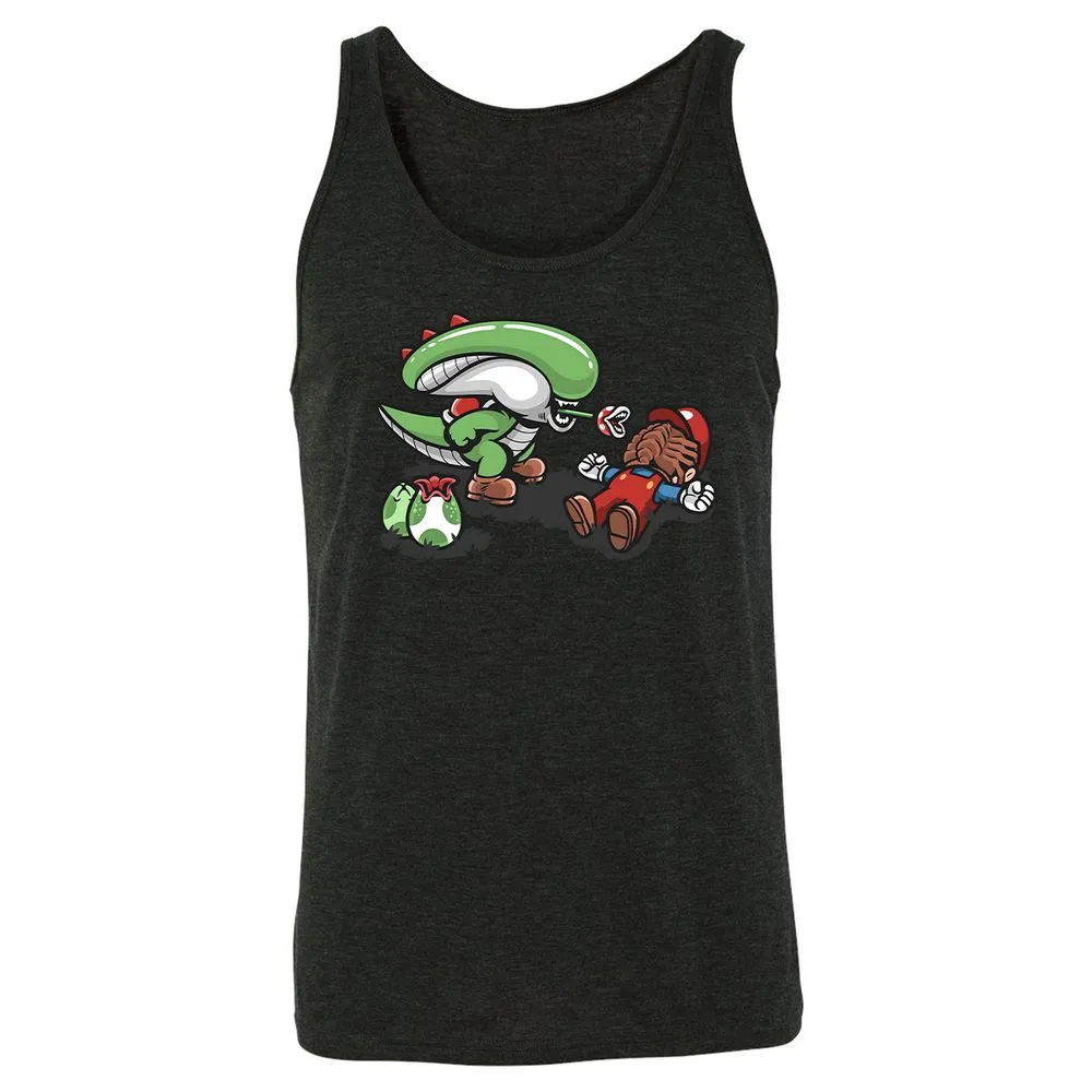 Unisex Jersey Tank - C83SR9YF - Charcoal Black Triblend - 5