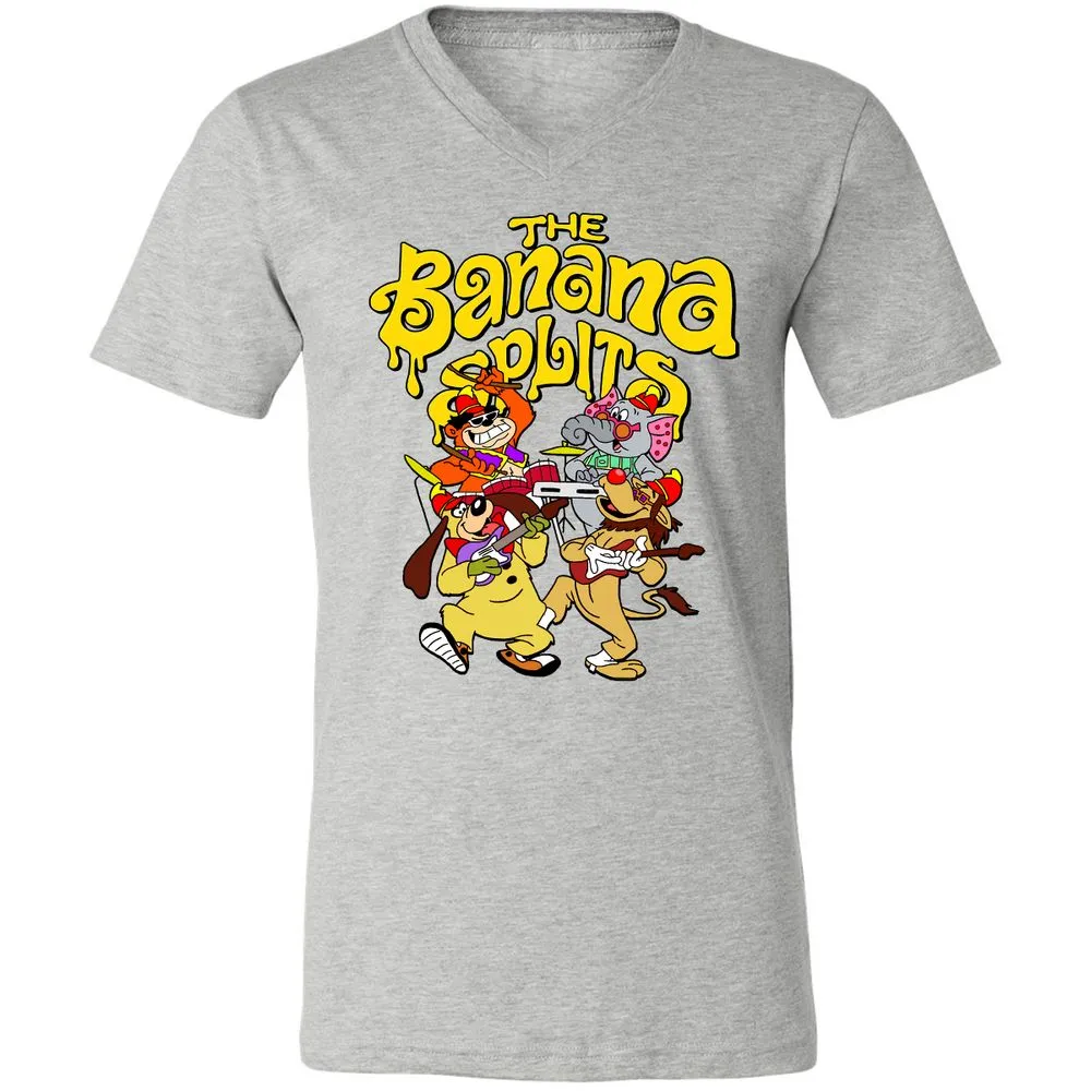 Unisex V-Neck T-Shirt - BZYHEZL2 - Athletic Heather - 7