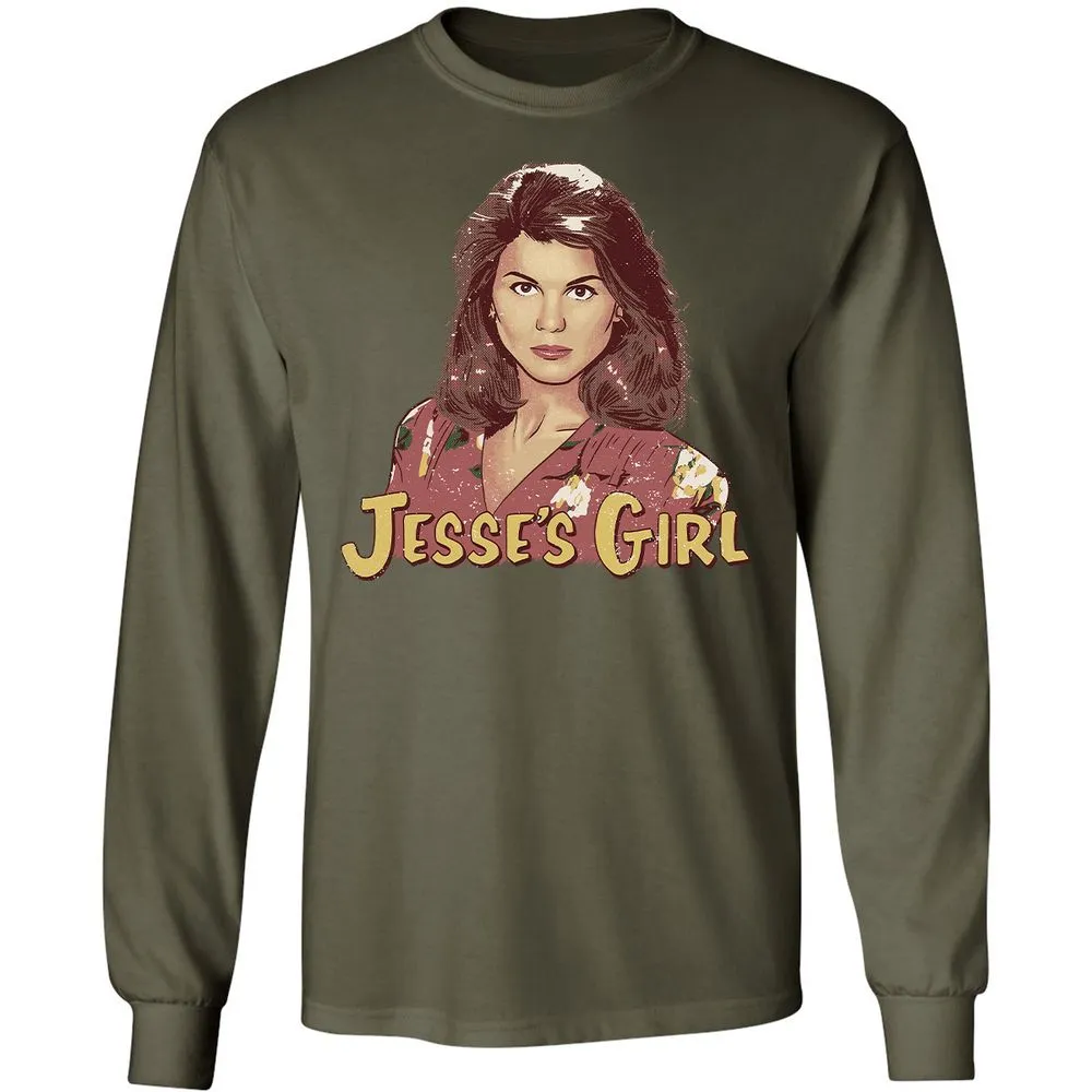 Long Sleeve T-Shirt - E4N47UUM - Military Green - 16