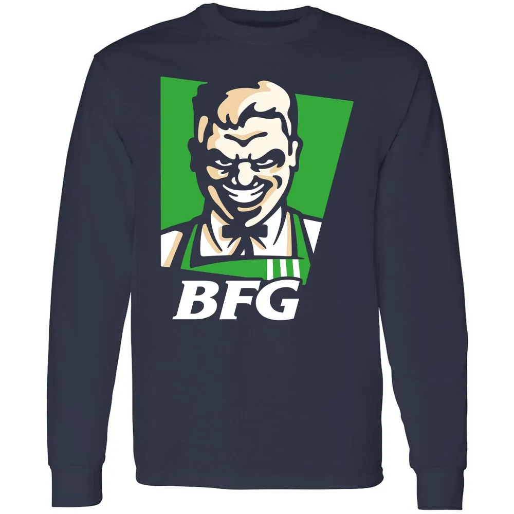 Long Sleeve T-Shirt - EJZLHH3U - Navy - 2