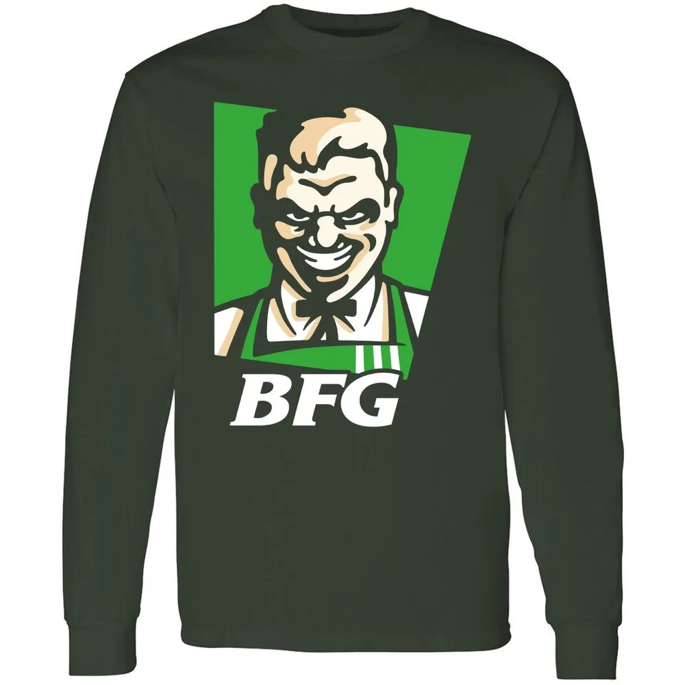 Long Sleeve T-Shirt - EJZLHH3U - Forest Green - 4