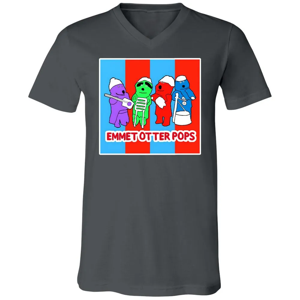 Unisex V-Neck T-Shirt - 31UMGTJ9 - Asphalt - 12