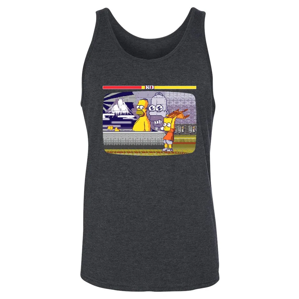 Unisex Jersey Tank - USQB4TE4 - Dark Grey Heather - 6