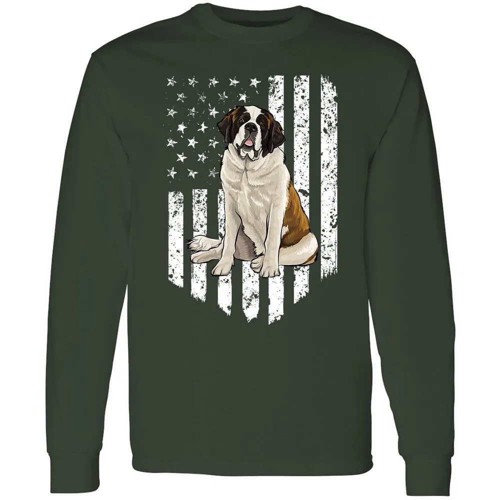 Long Sleeve T-Shirt - 3A4LNP4G - Forest Green - 4