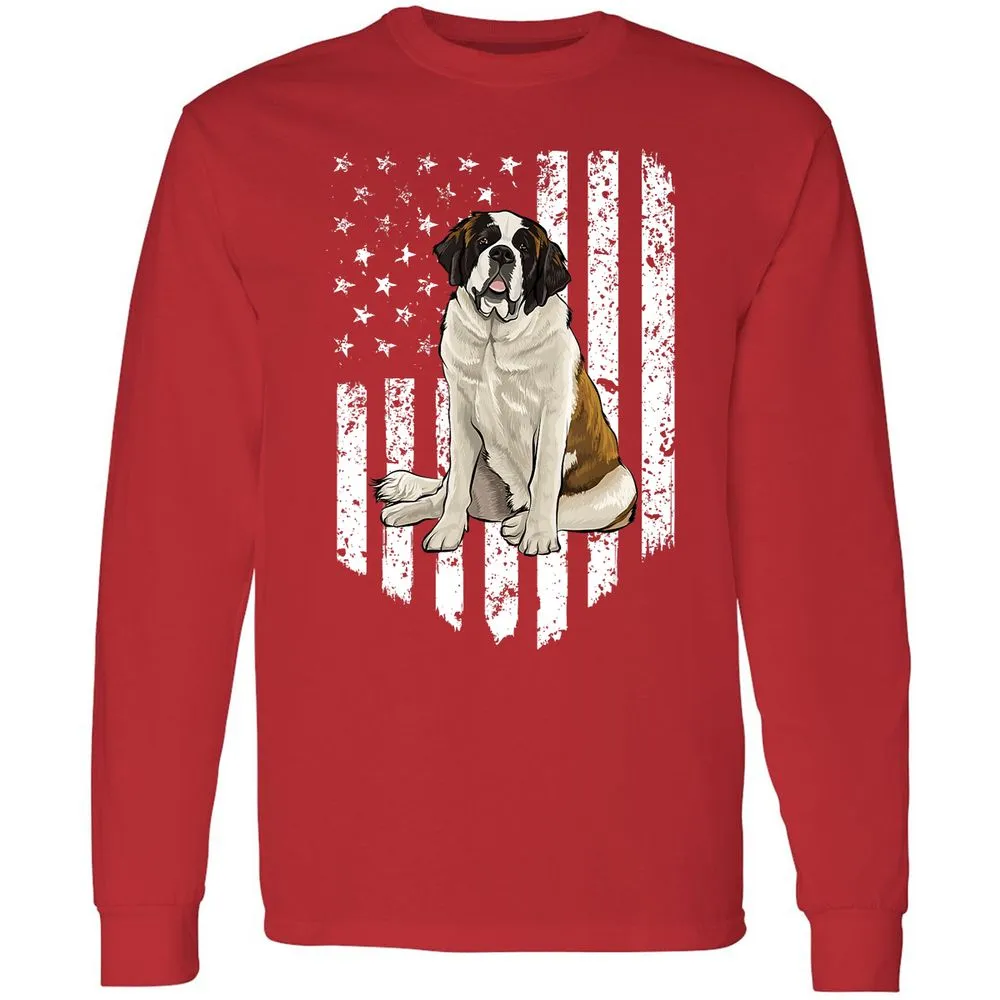 Long Sleeve T-Shirt - 3A4LNP4G - Red - 14