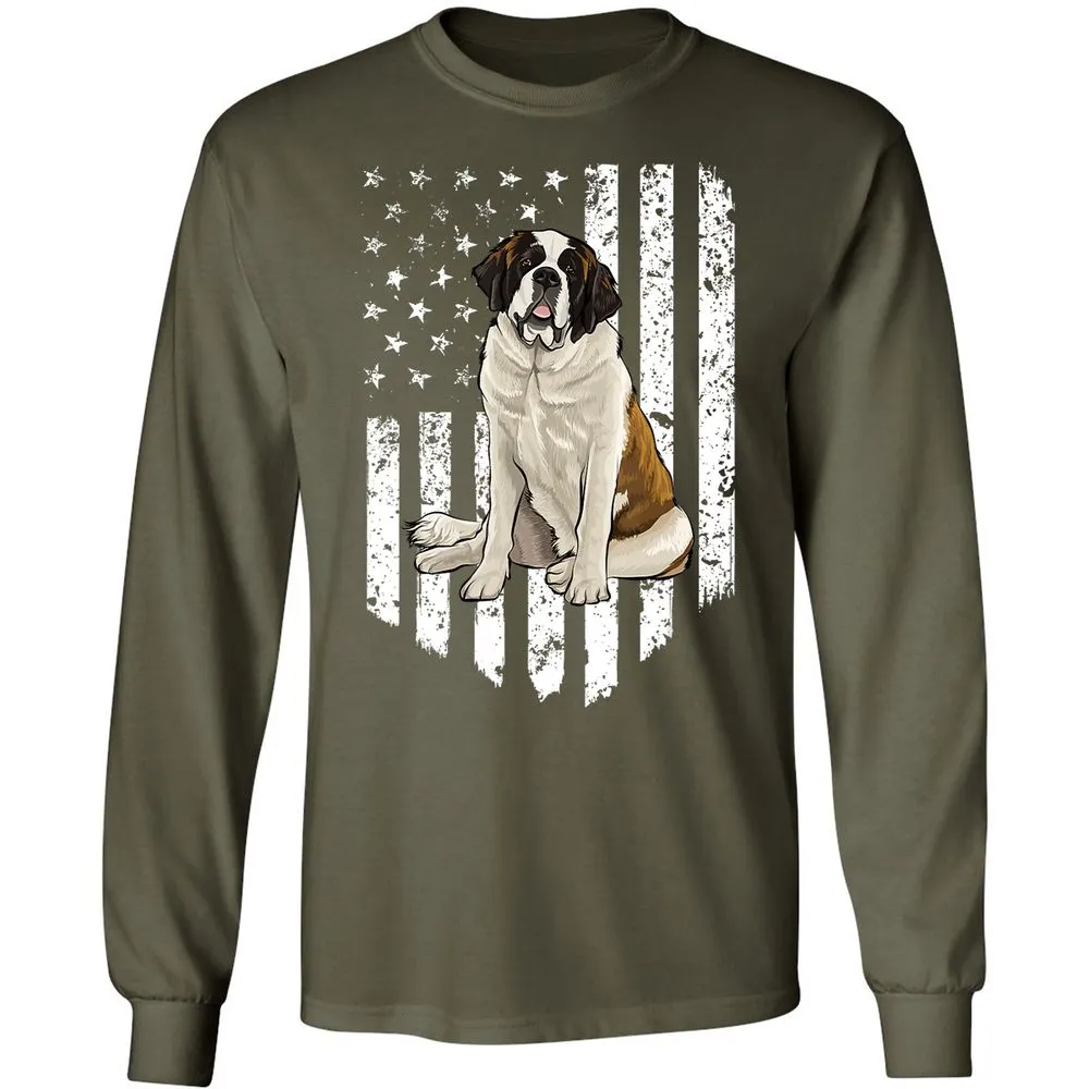 Long Sleeve T-Shirt - 3A4LNP4G - Military Green - 16