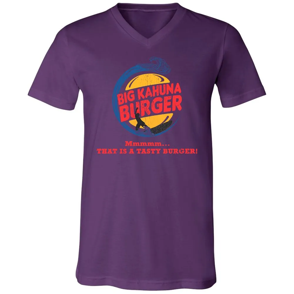 Unisex V-Neck T-Shirt - Z55L6WVY - Team Purple - 9