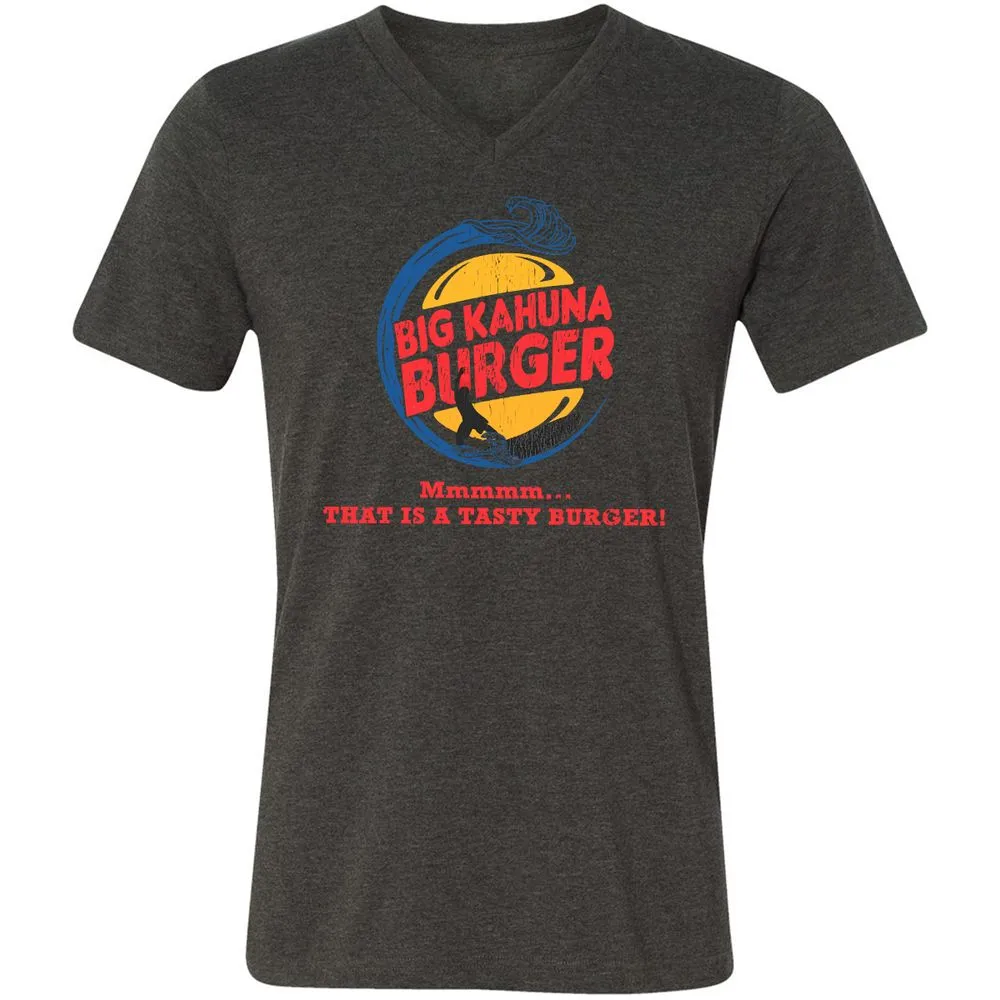 Unisex V-Neck T-Shirt - Z55L6WVY - Dark Grey Heather - 8