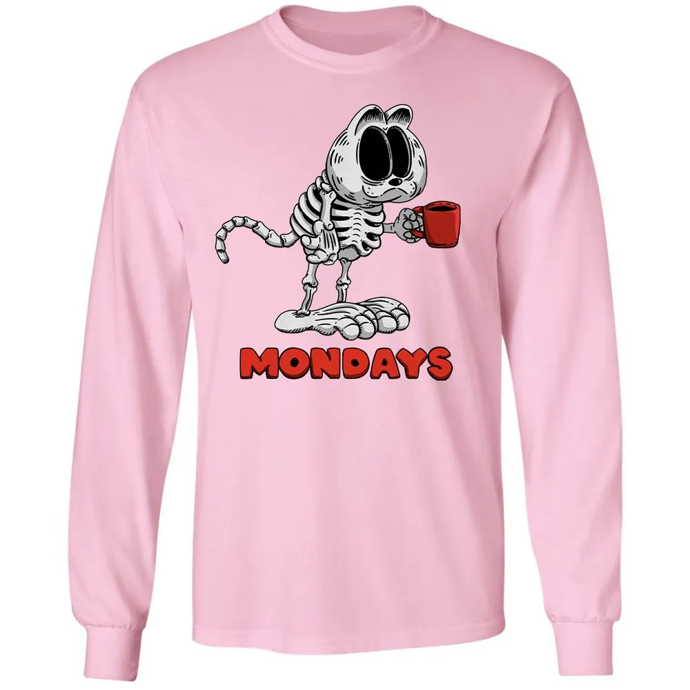 Long Sleeve T-Shirt - EZGPTWYH - Light Pink - 3