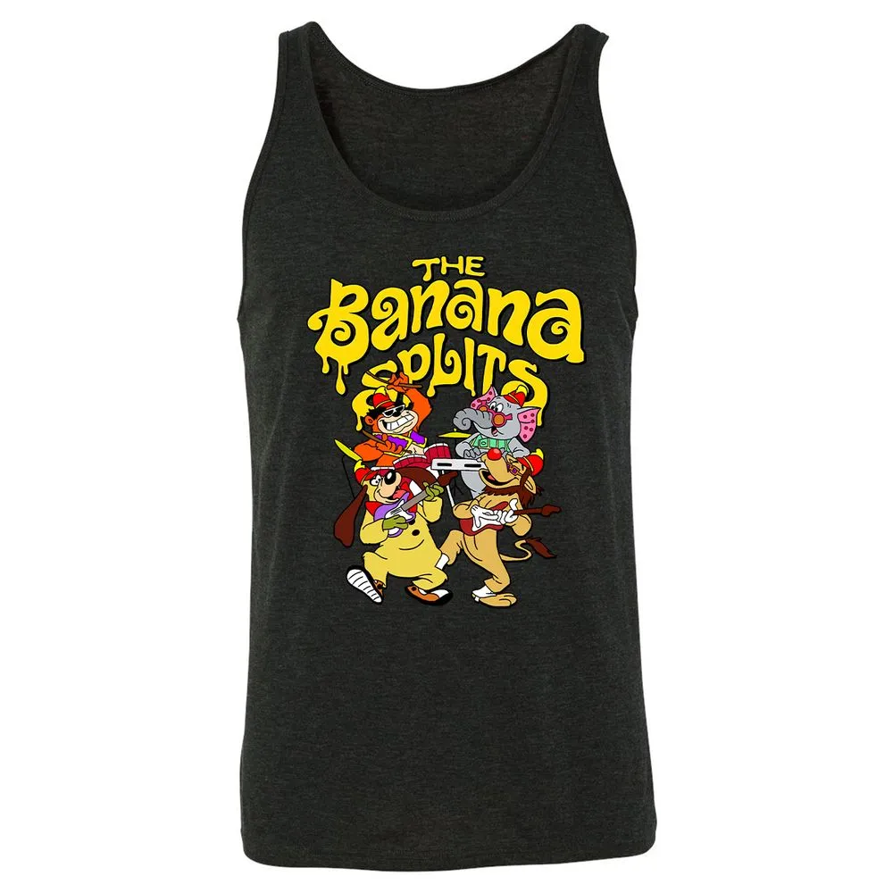 Unisex Jersey Tank - R6LWHUQY - Charcoal Black Triblend - 5
