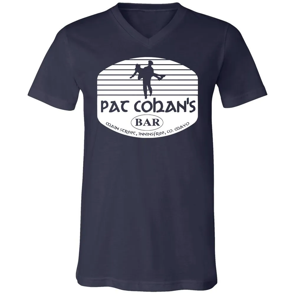 Unisex V-Neck T-Shirt - VPGAAQRZ - Navy - 2