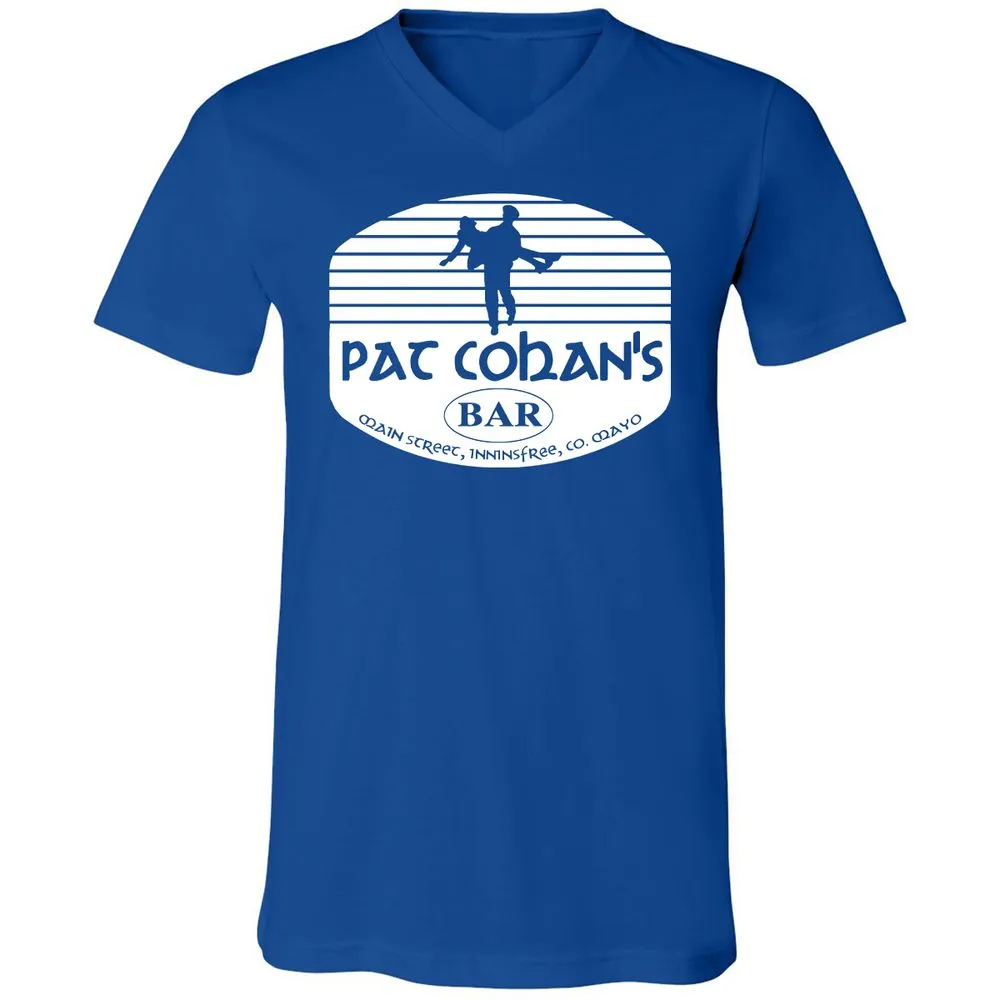 Unisex V-Neck T-Shirt - VPGAAQRZ - True Royal - 4