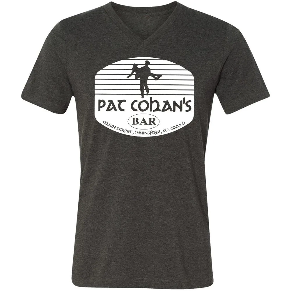 Unisex V-Neck T-Shirt - VPGAAQRZ - Dark Grey Heather - 8