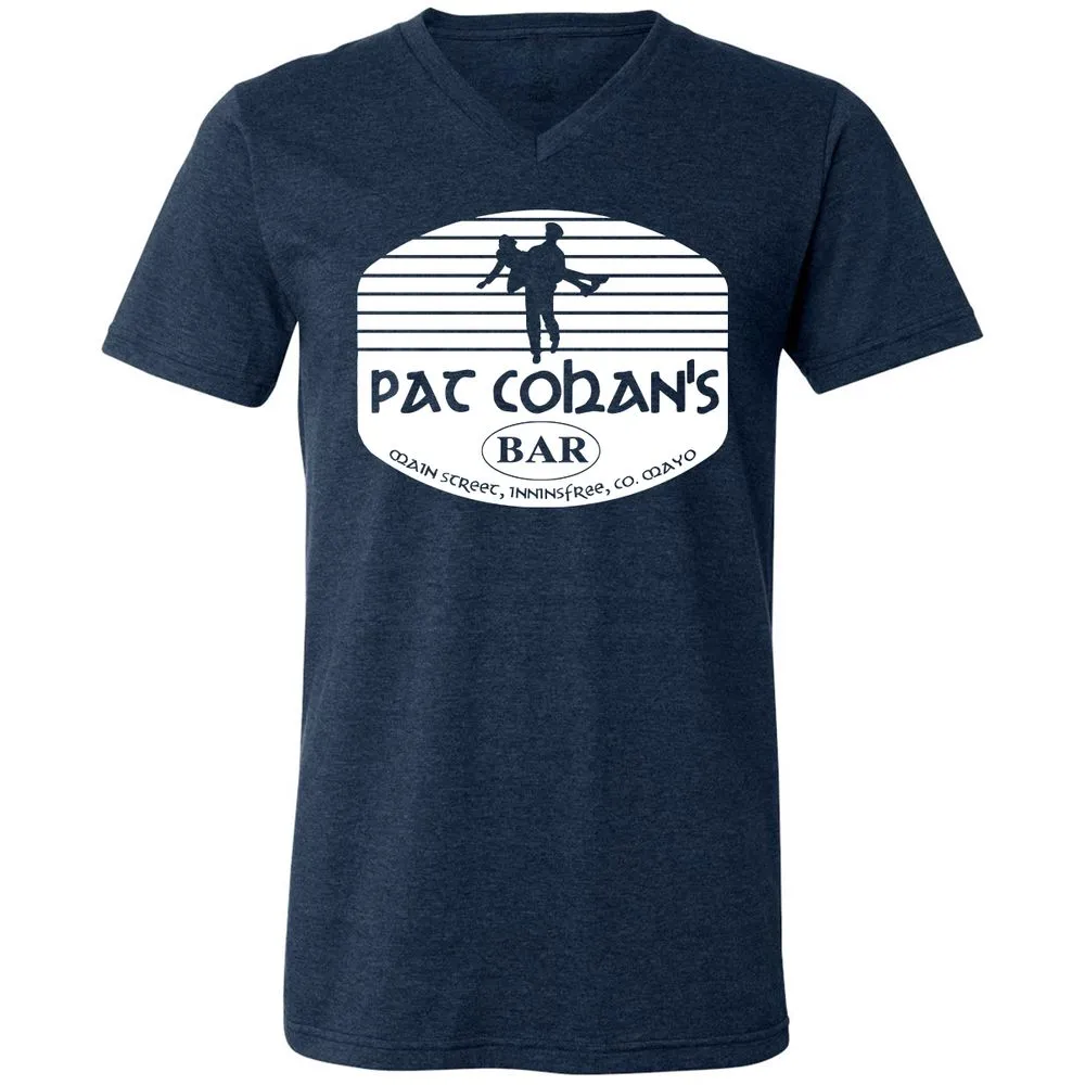 Unisex V-Neck T-Shirt - VPGAAQRZ - Heather Navy - 15