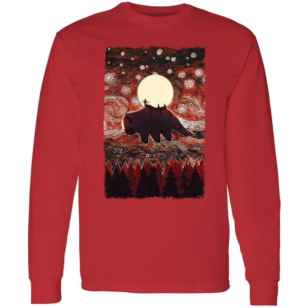 Long Sleeve T-Shirt - 4UCDT848 - Red - 14