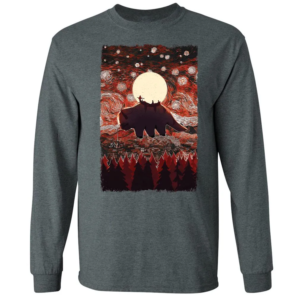 Long Sleeve T-Shirt - 4UCDT848 - Dark Heather - 15