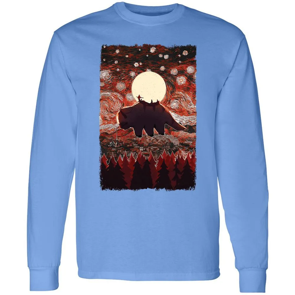 Long Sleeve T-Shirt - 4UCDT848 - Carolina Blue - 12
