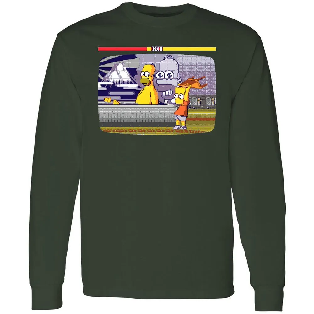 Long Sleeve T-Shirt - 3TRSHVS5 - Forest Green - 4